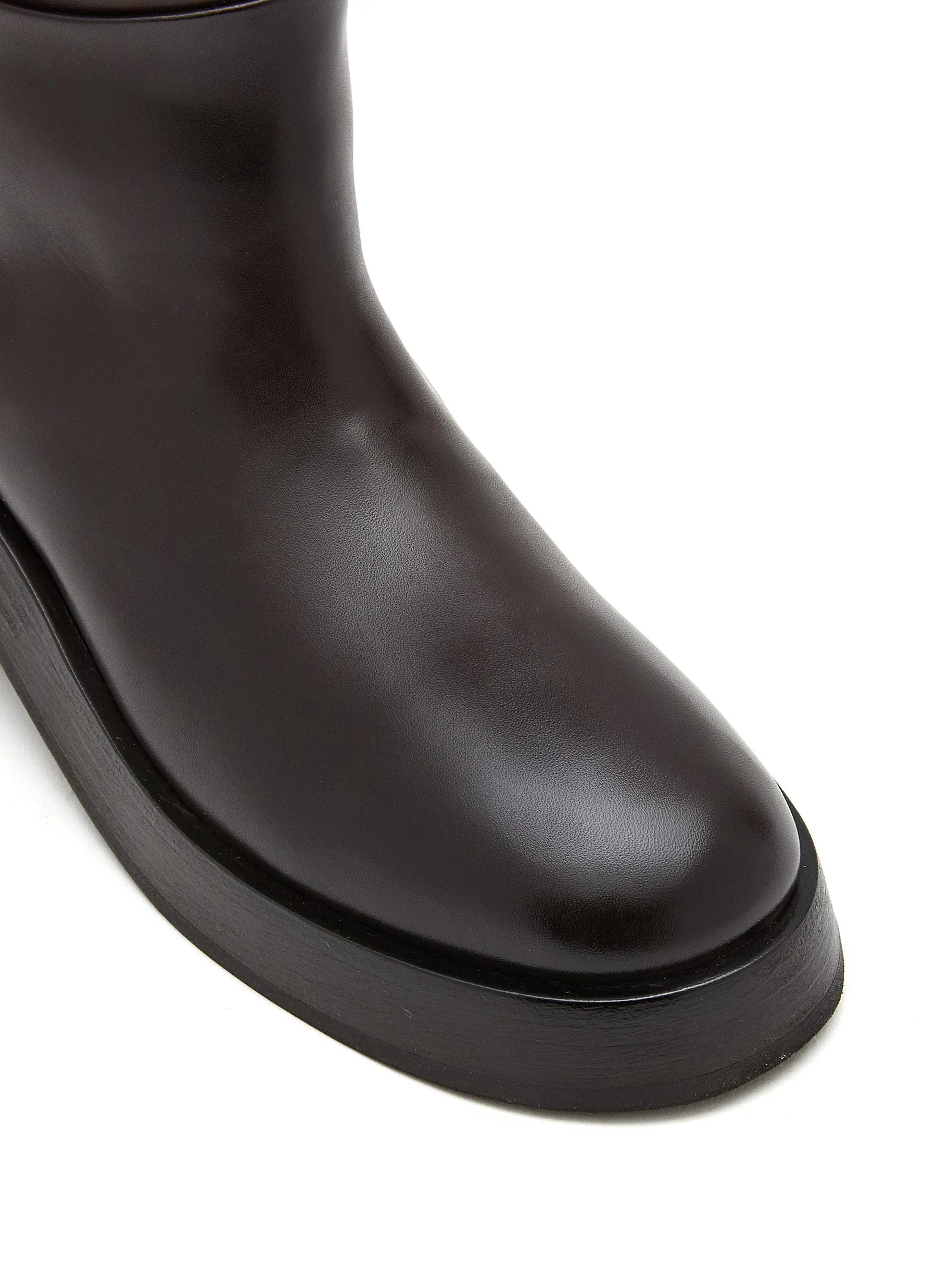 -----------MARSÈLL ---- ------------ ----Fondello Leather Tall Boots --