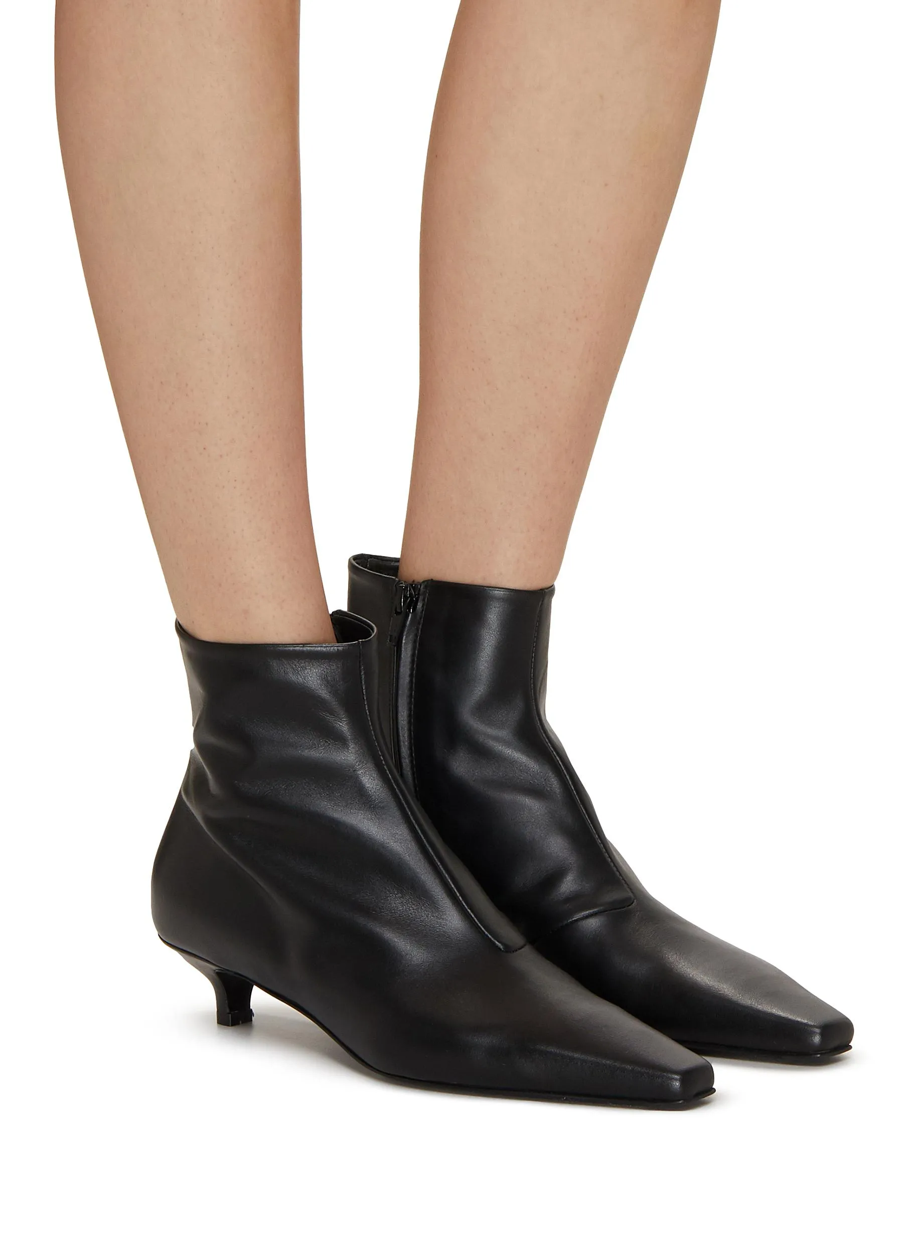 -----------TOTEME ---- ------------ ----35 Ankle Leather Boots --