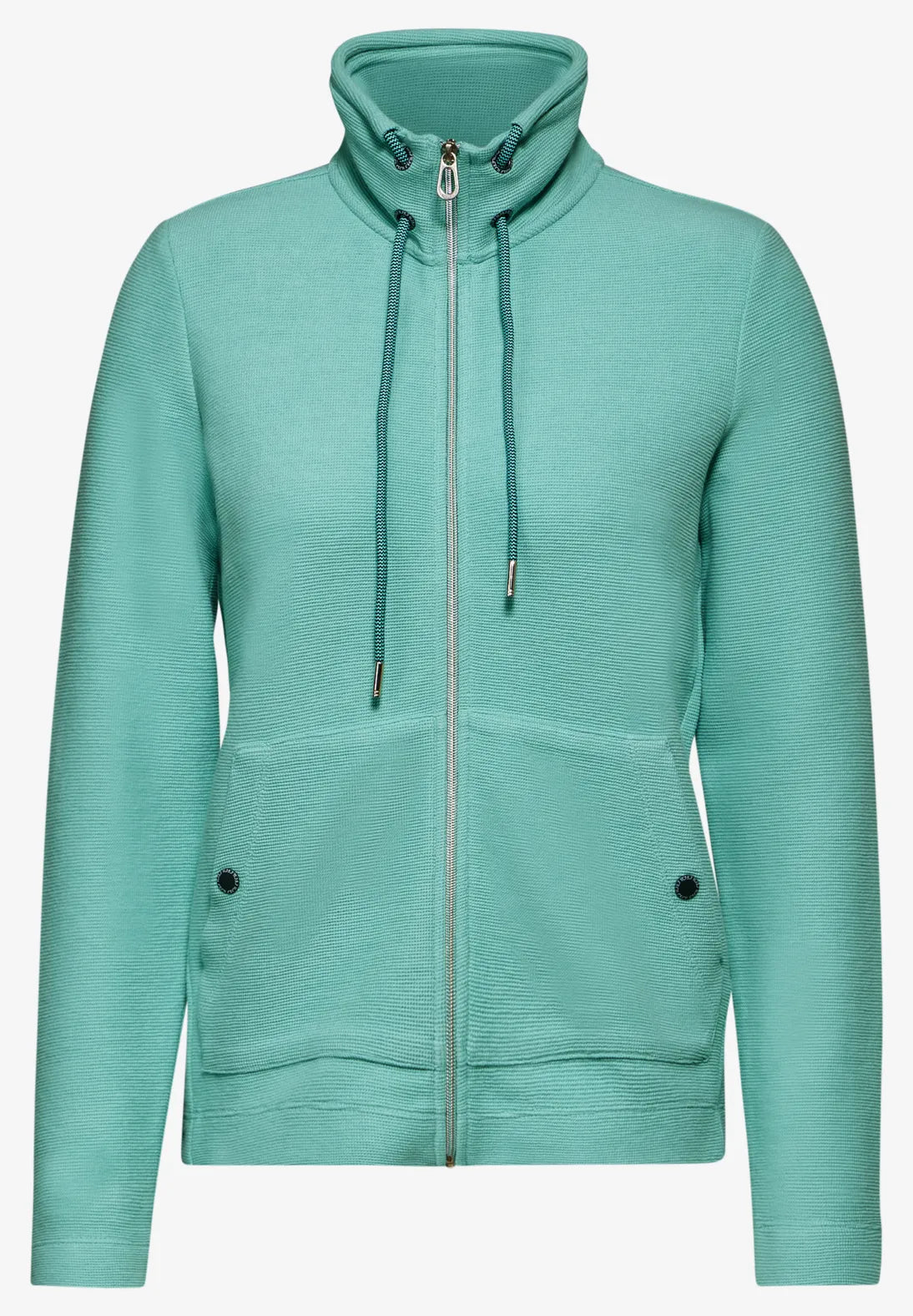 321766 - Teal Zip Up - Cecil