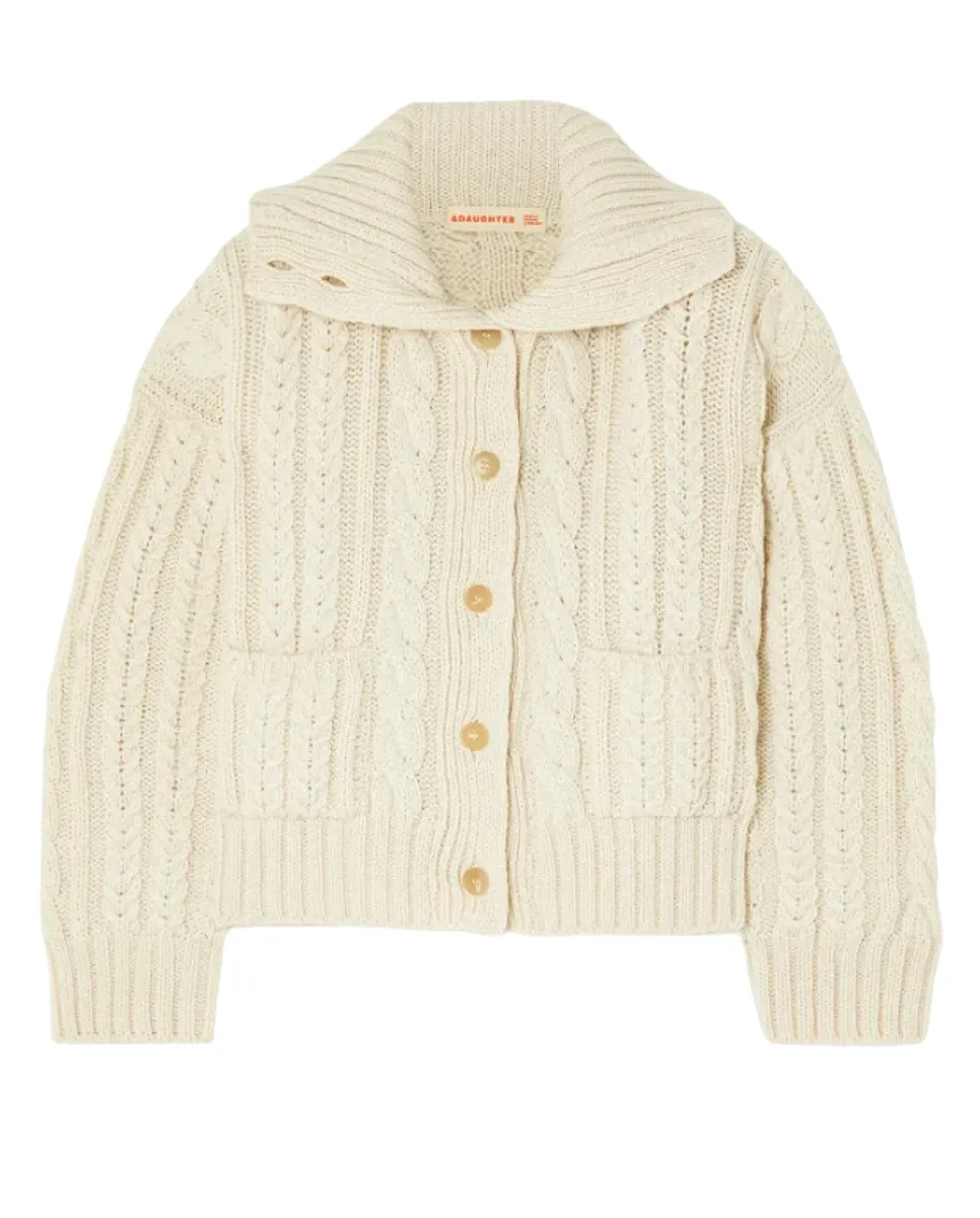 Aran Jacket Ecru