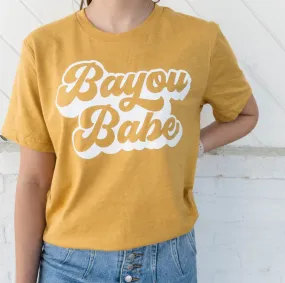 Bayou Babe T-Shirt {goldenrod}