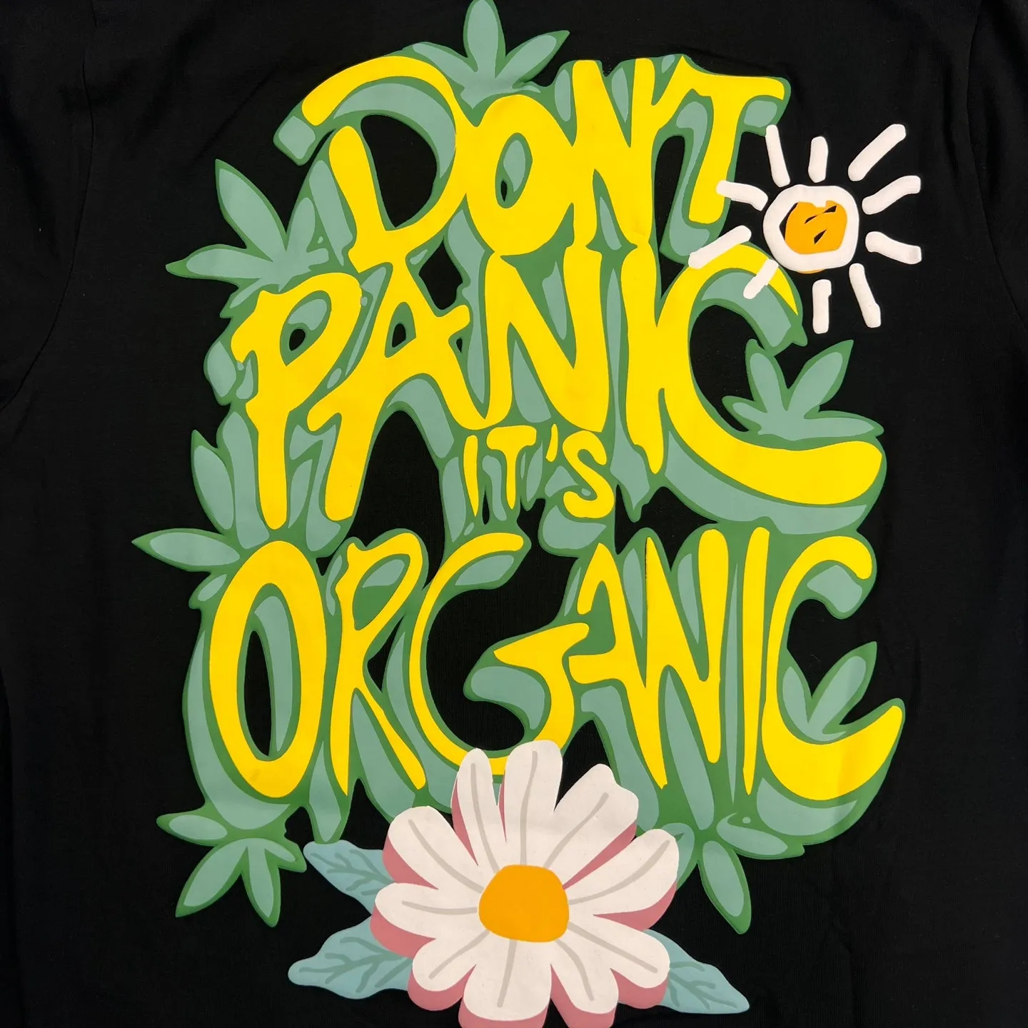 BKYS Don't Panic It's Organic Graphic T-Shirt