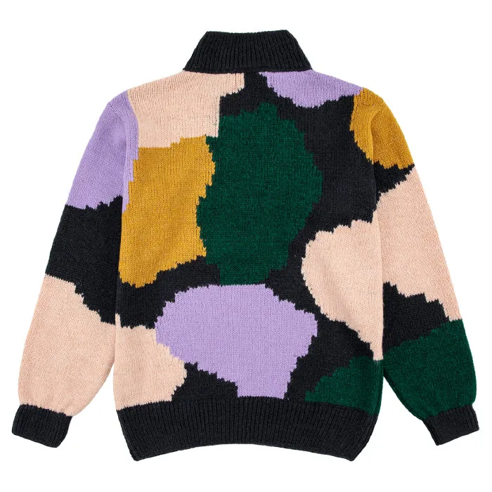 Bobo Choses Woman Jacquard High Neck Sweater Multicolour