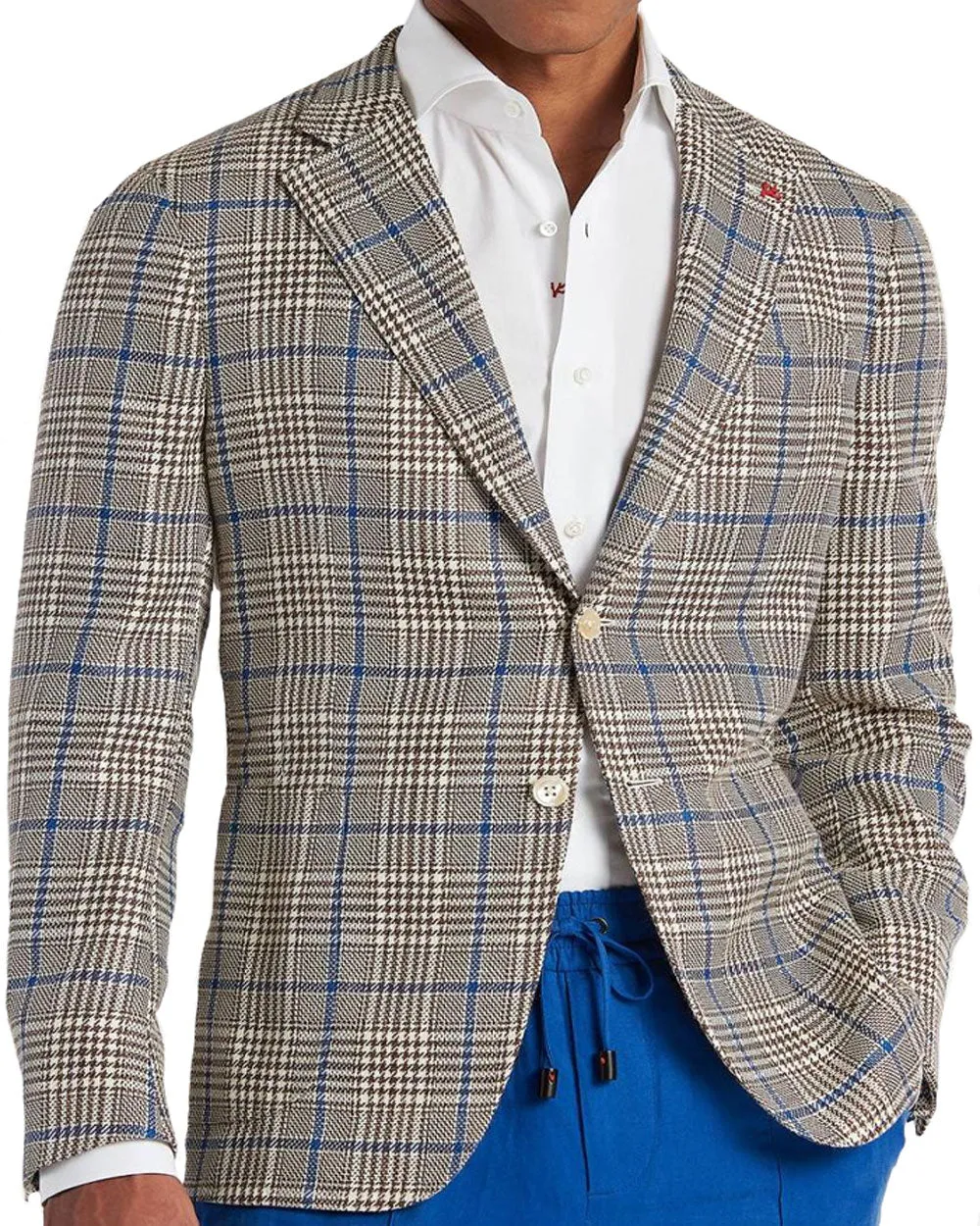 Brown Plaid Capri Sportcoat