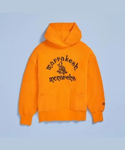 Champion Men's Champion Hoodie, Marrakesh Monarchs Team Gold L