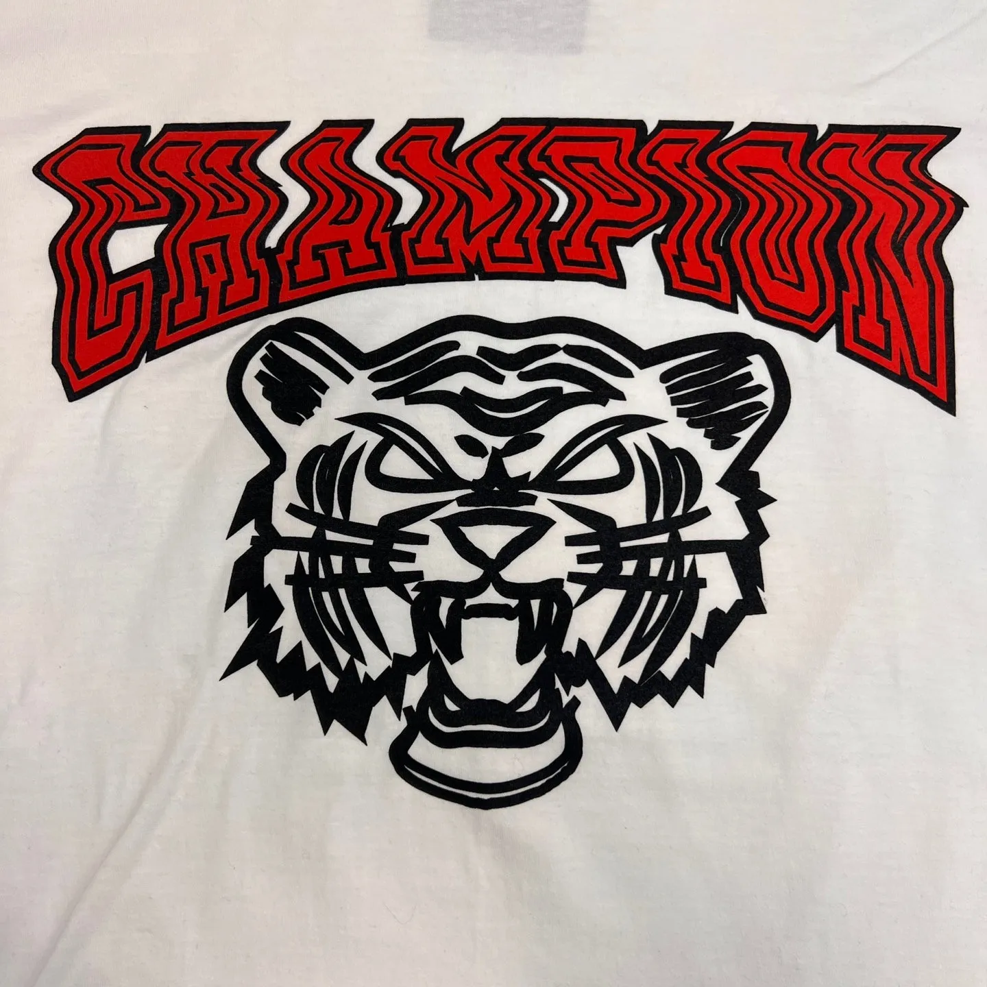 Champion Roaring Mascot Graphic T-Shirt