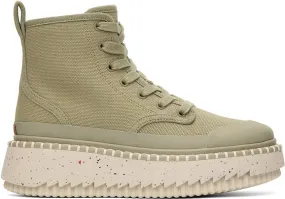 Chloé Khaki Lilli Desert Boots