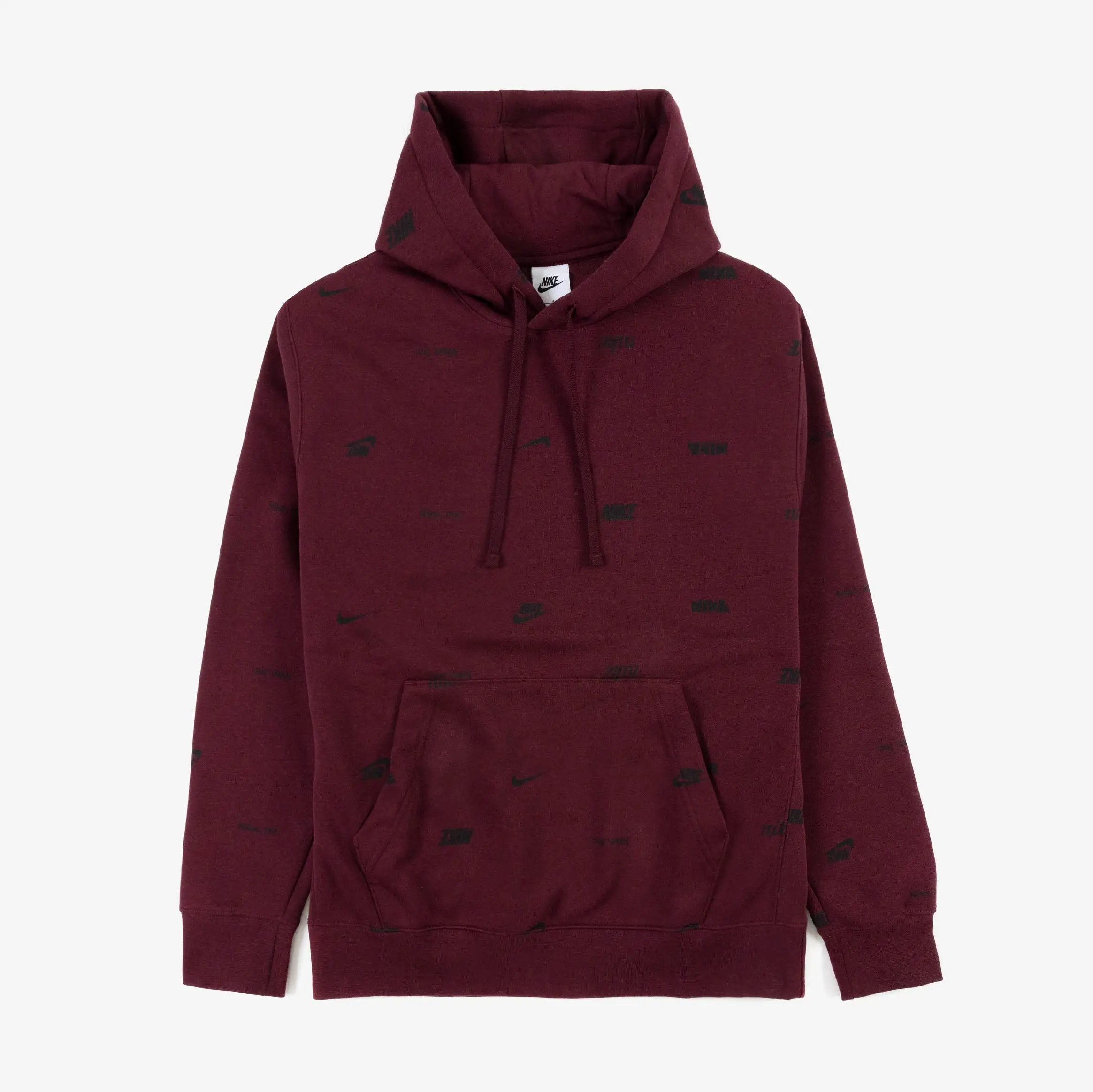 Club AOP Mens Hoodie (Maroon)