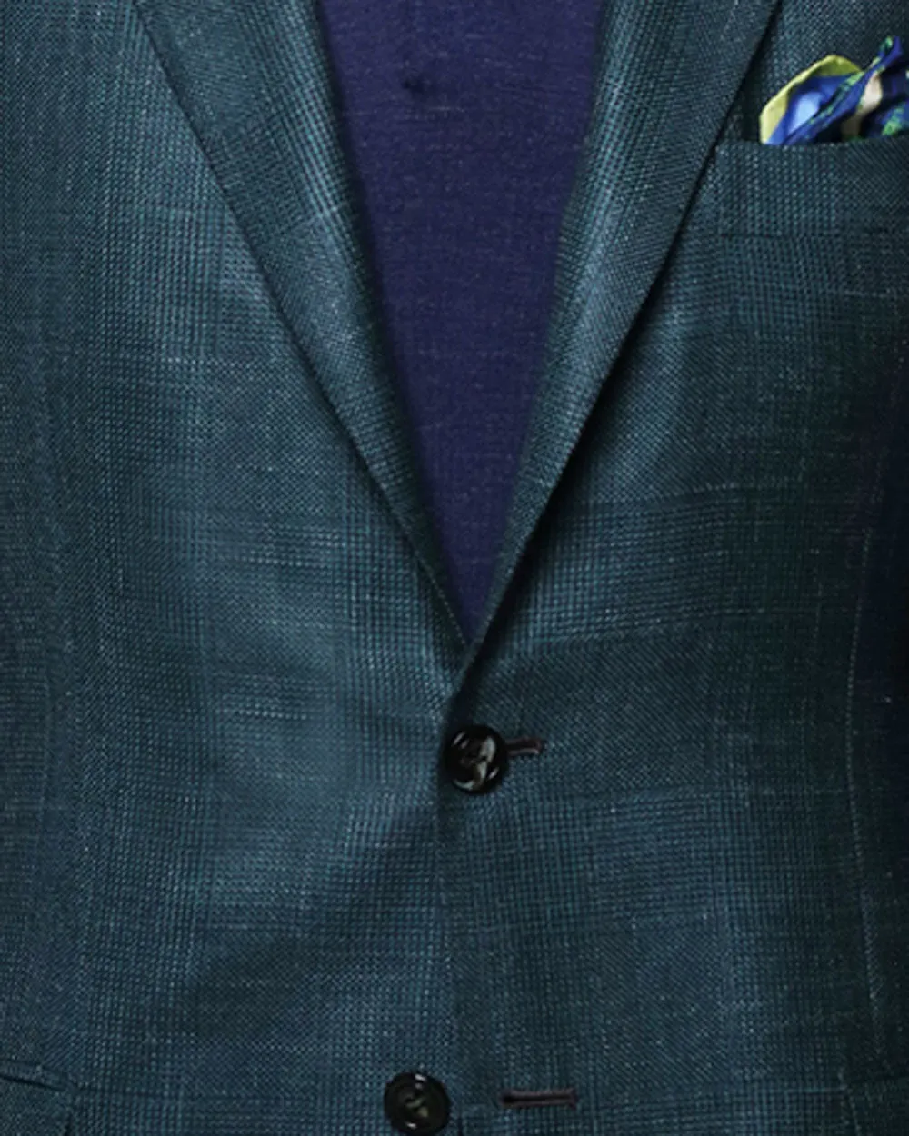 Deep Green Plaid Sportcoat