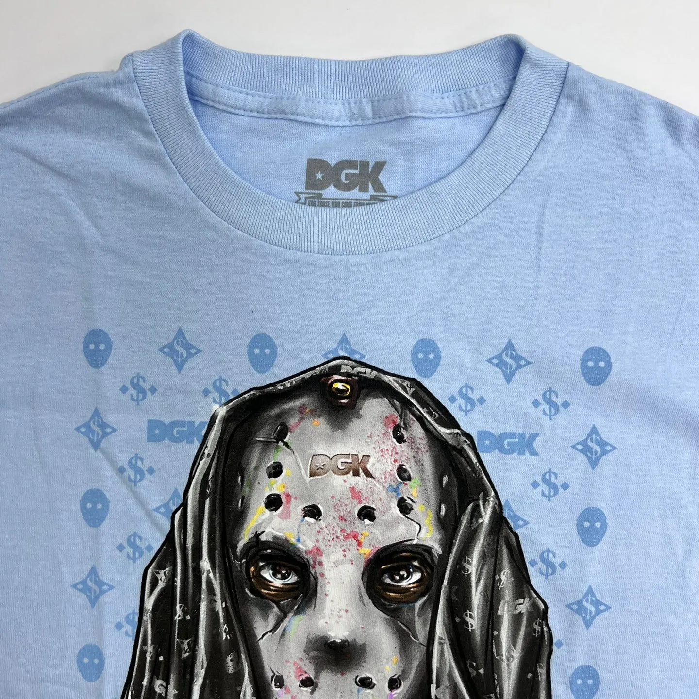 DGK Halloween Freddy Graphic T-Shirt - Blue