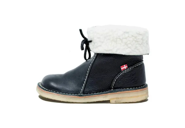 Duckfeet Arhus Boots: Pebble Black 