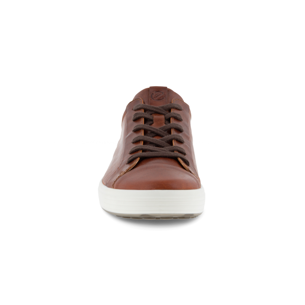 Ecco Men's Soft 7 City Sneaker - Cognac