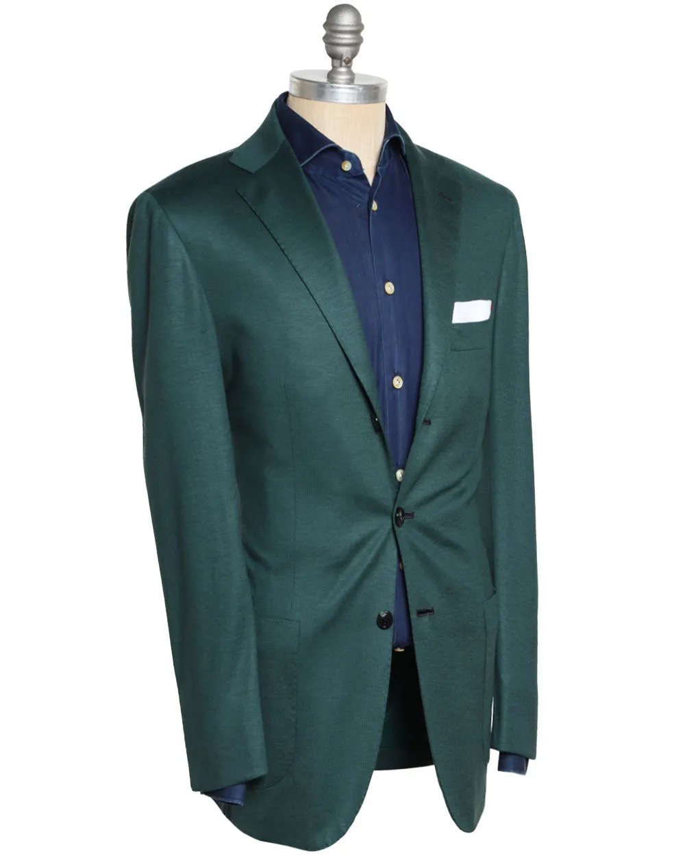 Emerald Green Cashmere Stretch Sportcoat