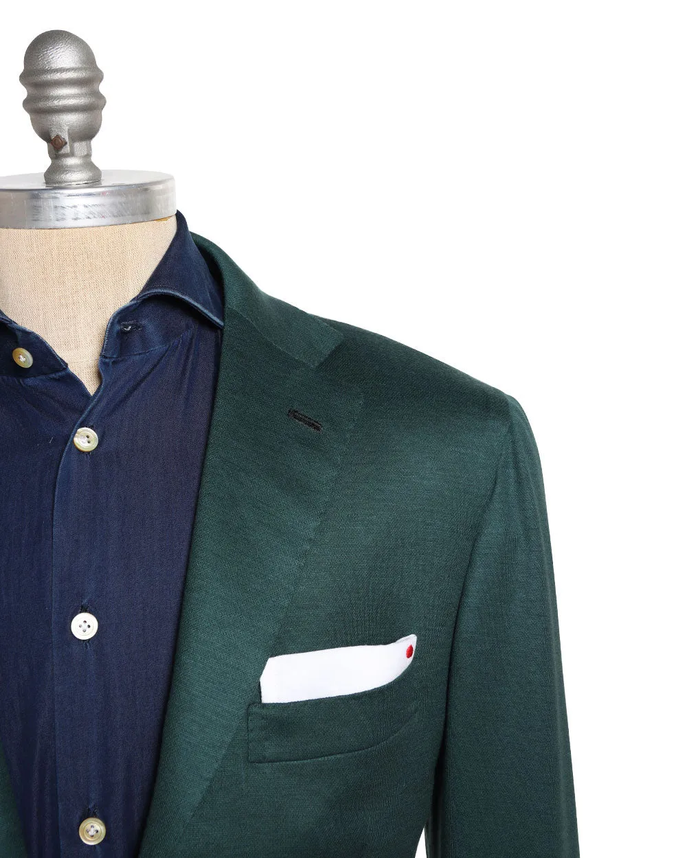 Emerald Green Cashmere Stretch Sportcoat