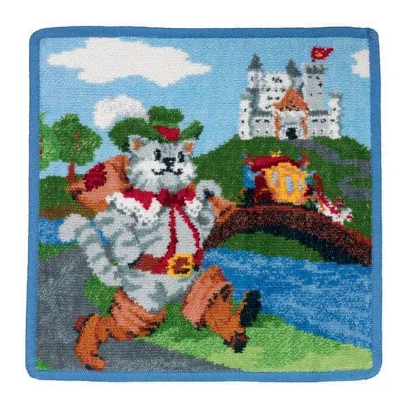 Feiler Fairy Tale Puss in Boots Washcloth