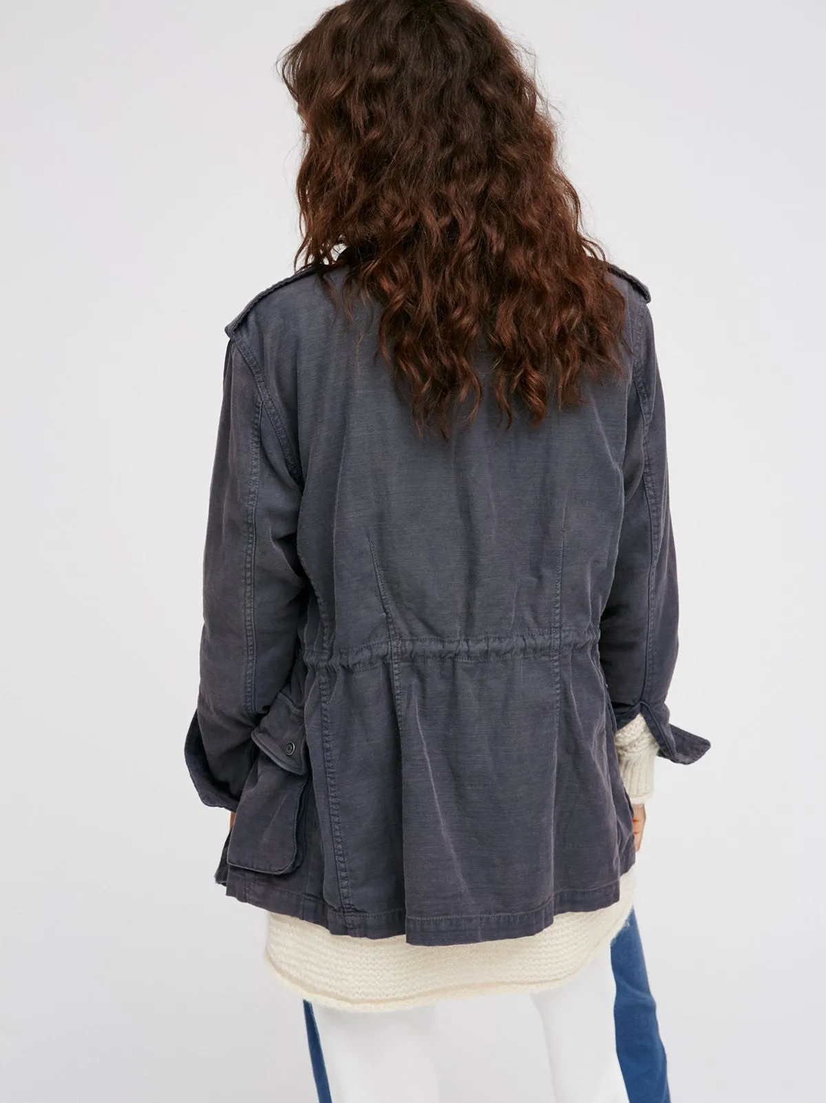 Free People Not Your Brother's Surplus Jacket