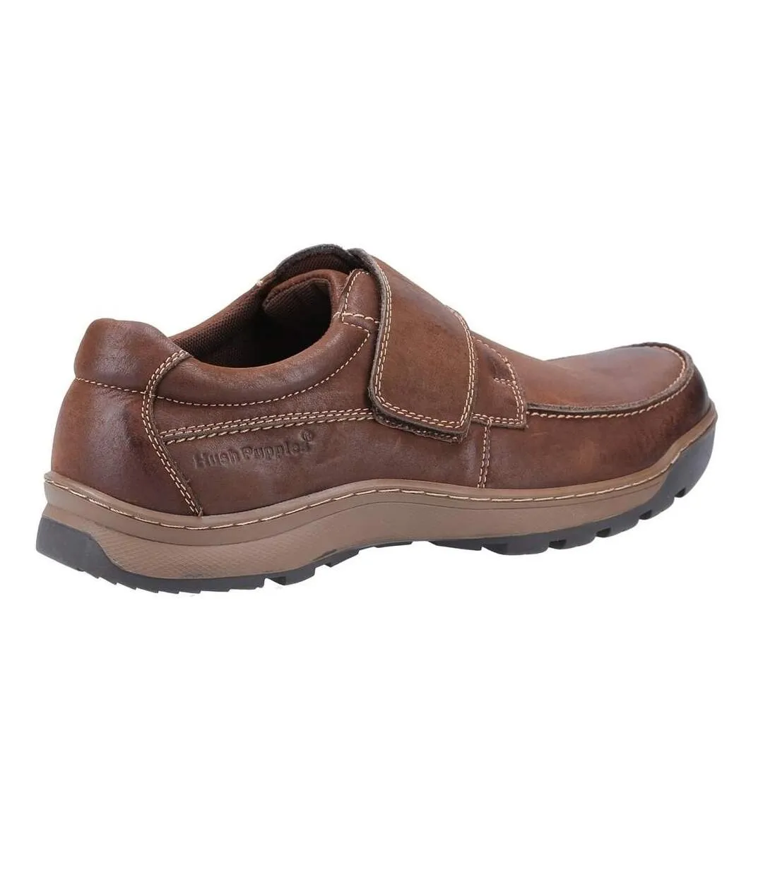 Hush Puppies Mens Casper Leather Shoes (Brown) - UTFS7397