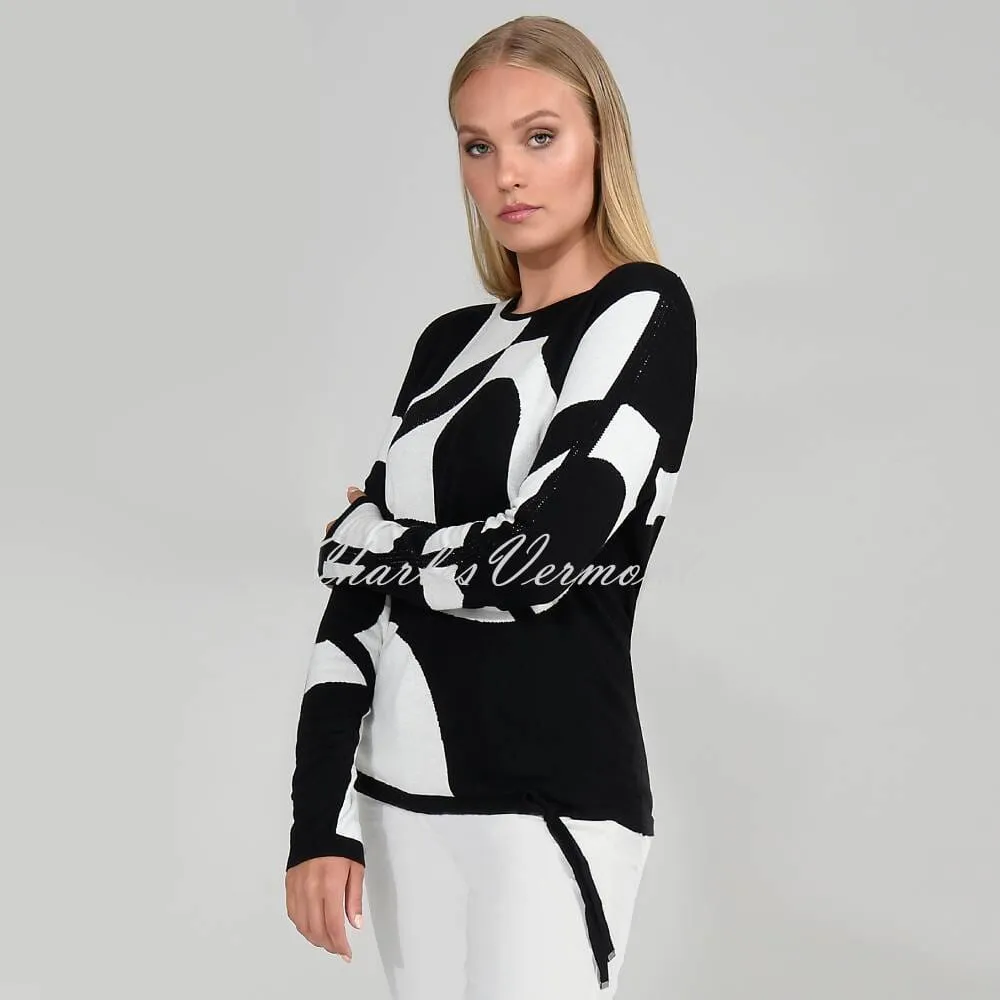 I'cona Diamante Printed Sweater - Style 64151-60002-90