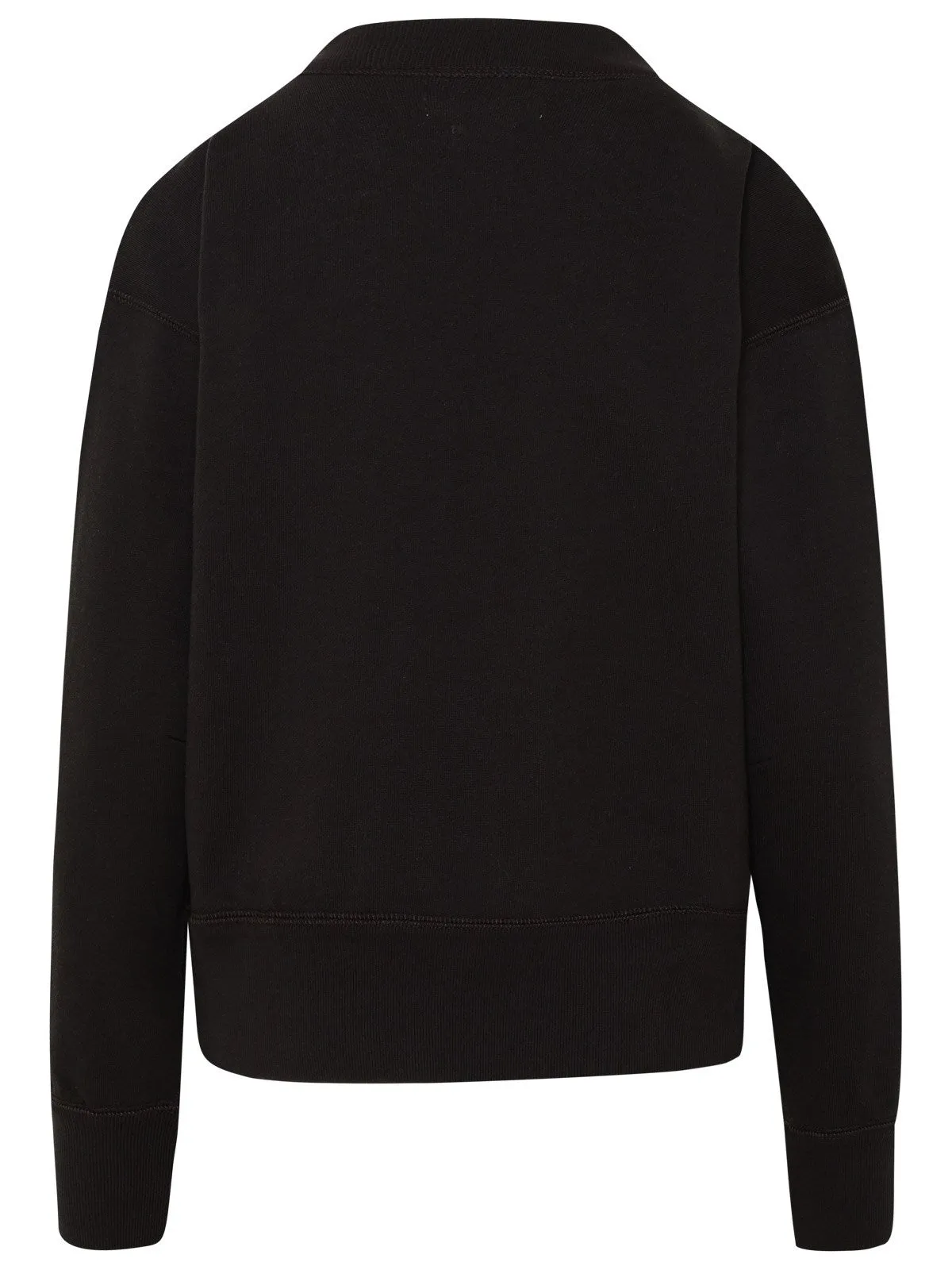 Isabel Marant toile Mock Neck Logo Printed Sweater