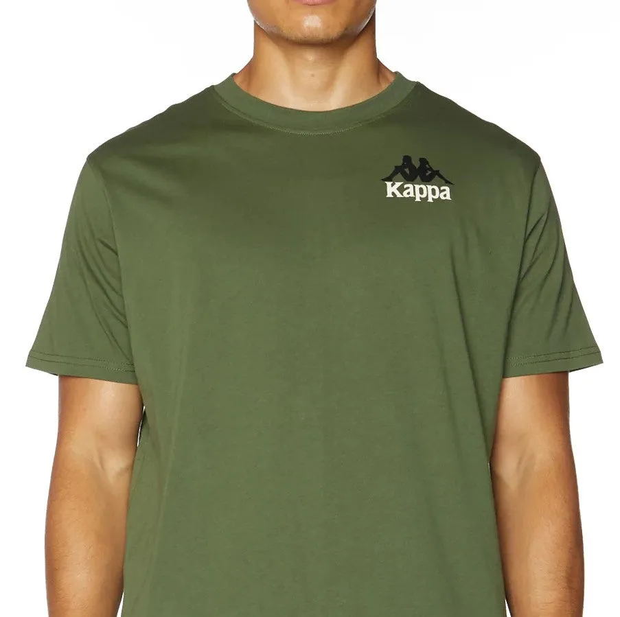 KAPPA Authentic Ables T-Shirt - Olive