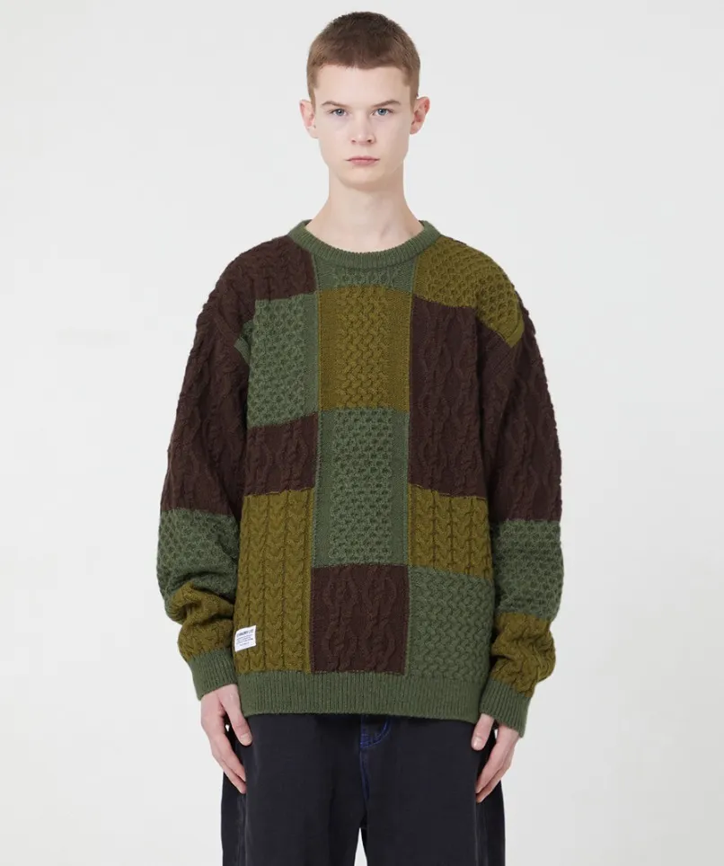 LMC  |[ LMC ]★ LMC MULTI CABLE KNIT SWEATER