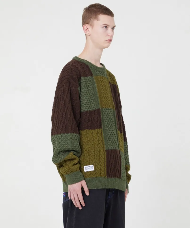 LMC  |[ LMC ]★ LMC MULTI CABLE KNIT SWEATER