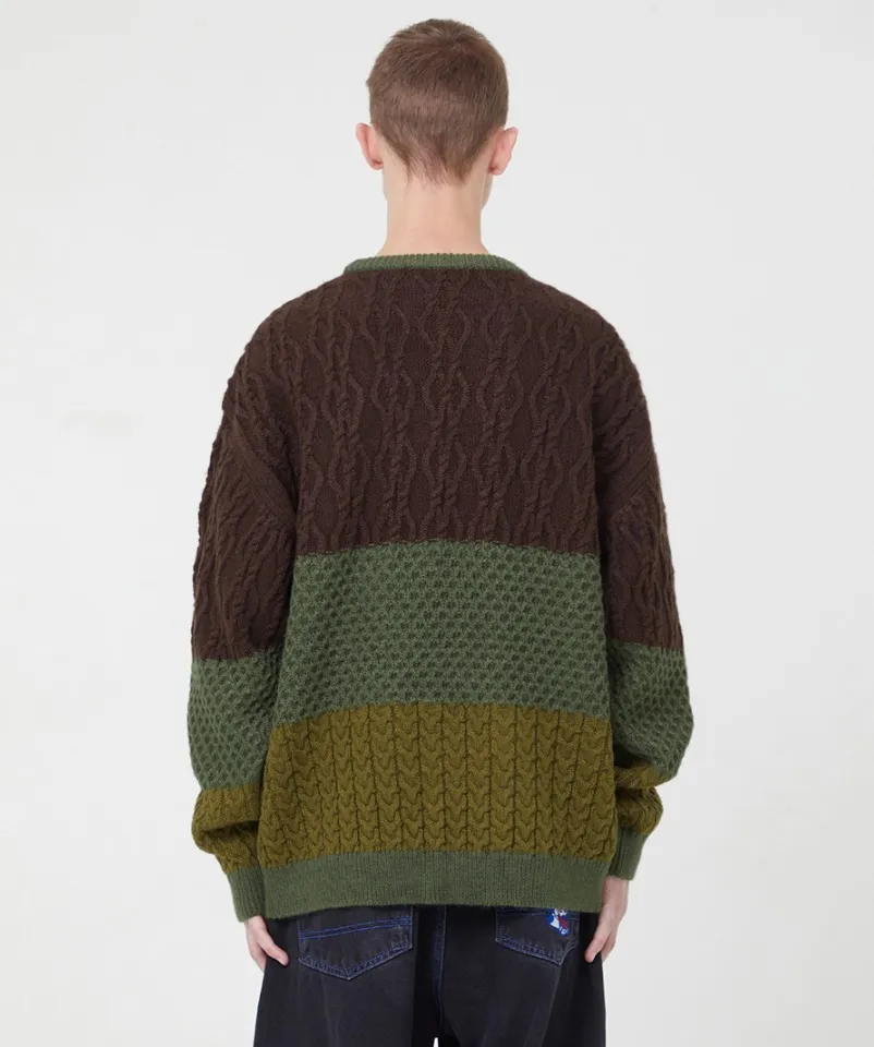 LMC  |[ LMC ]★ LMC MULTI CABLE KNIT SWEATER