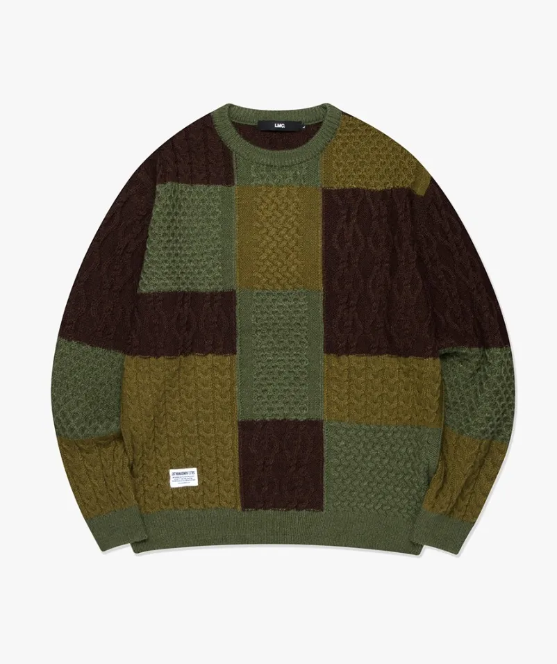 LMC  |[ LMC ]★ LMC MULTI CABLE KNIT SWEATER