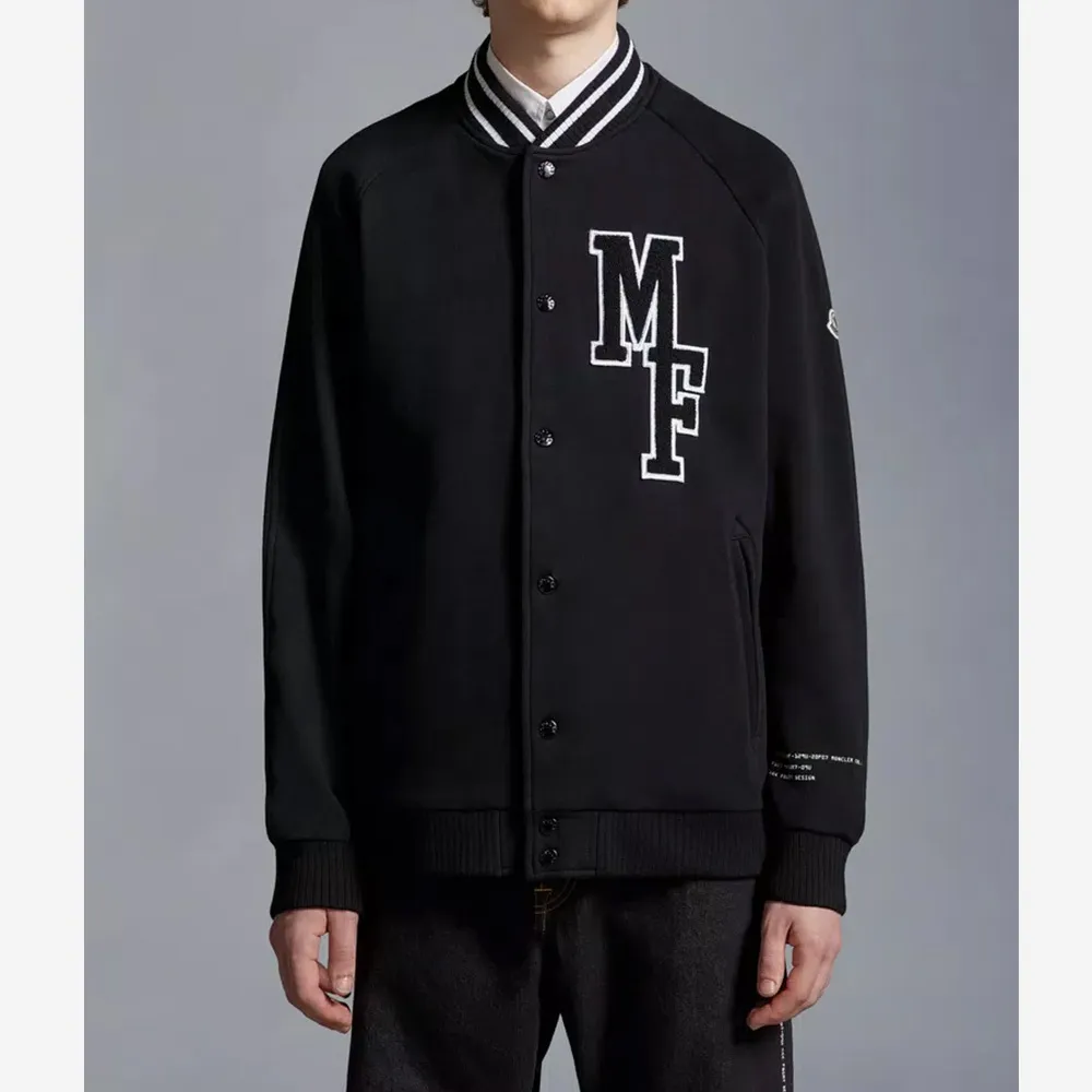 MONCLER  |Varsity Fleece Cardigan