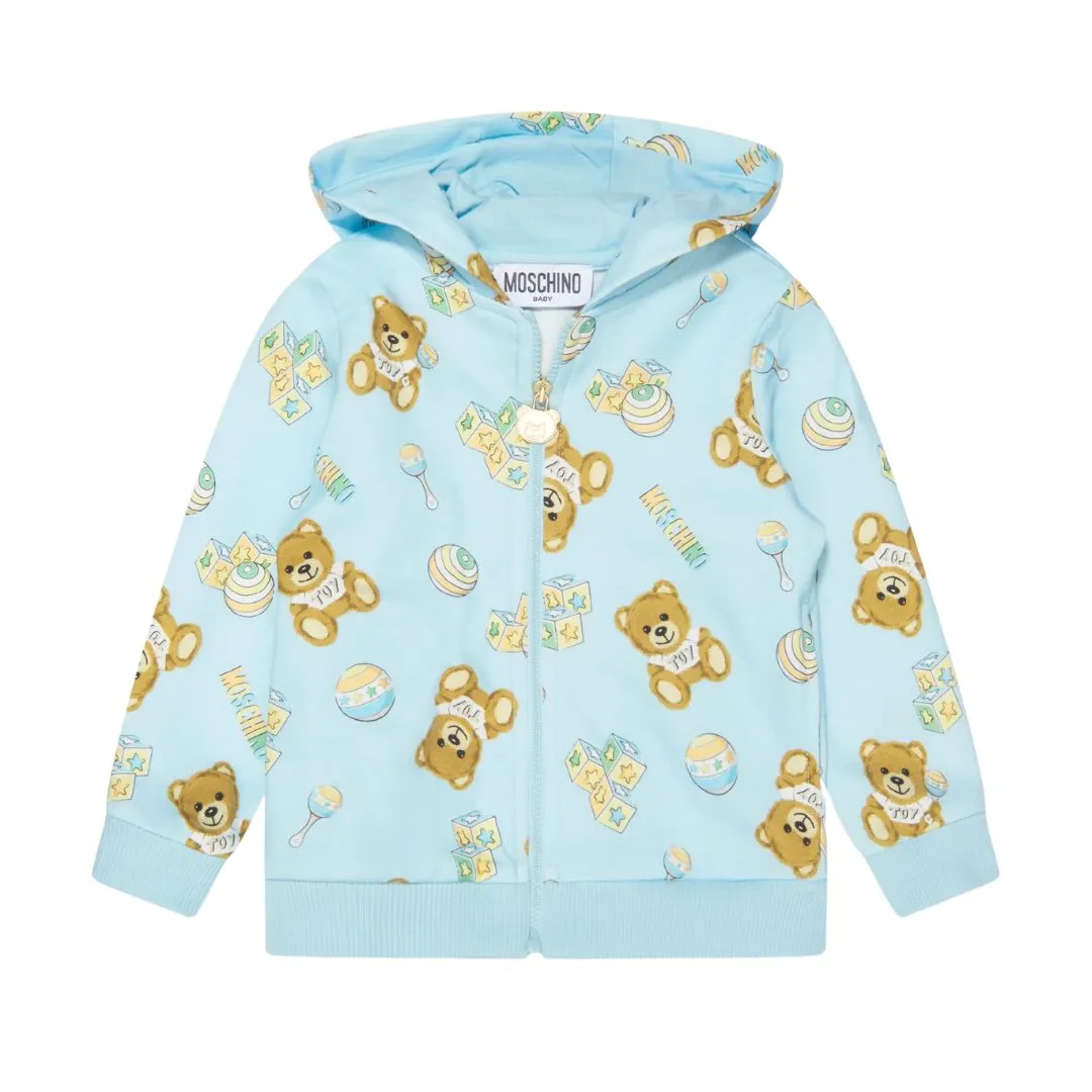 Moschino Sets&Outfits Sweater Track Bear Baby Blue