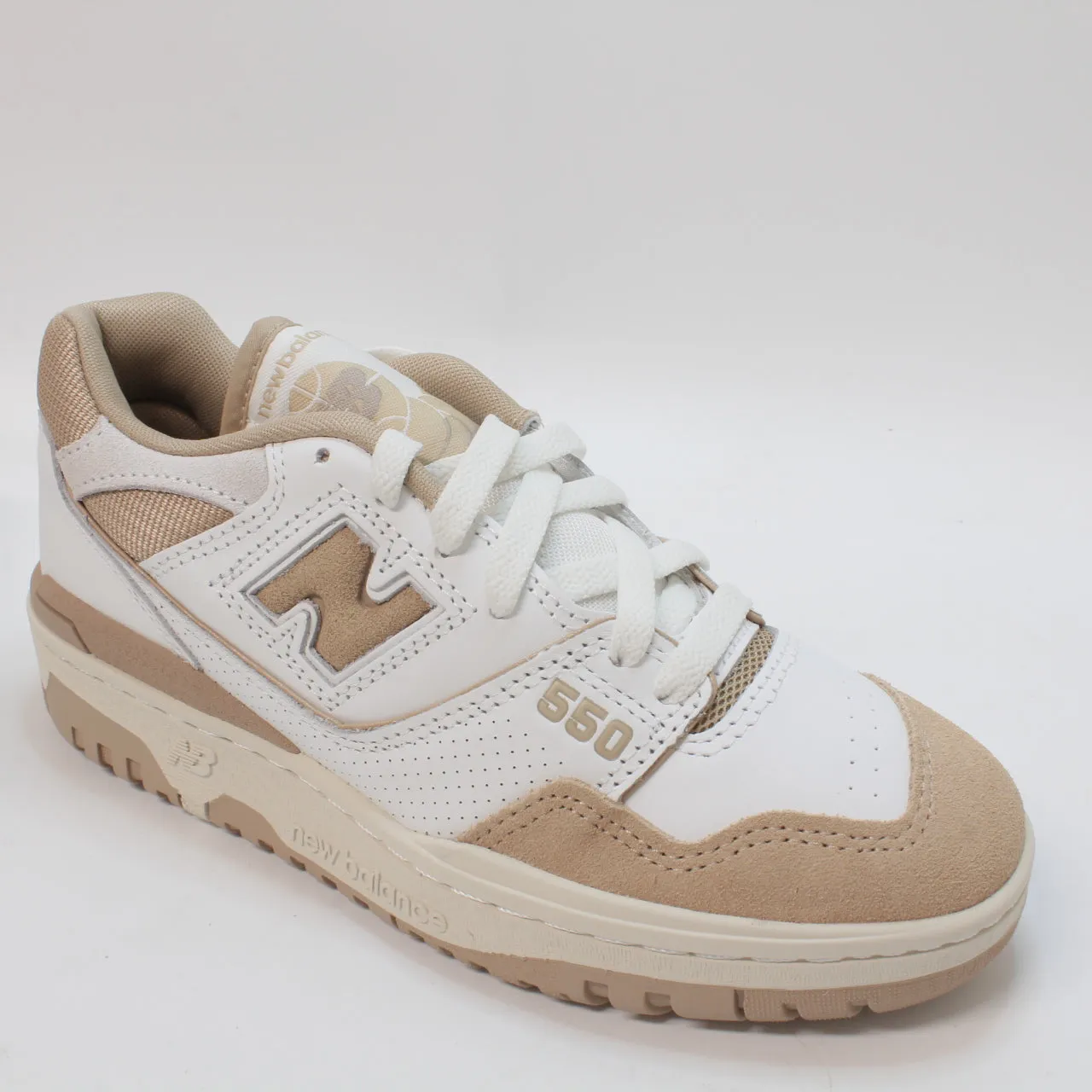 New Balance Bb550 White Sand Offwhite Uk Size 4.5