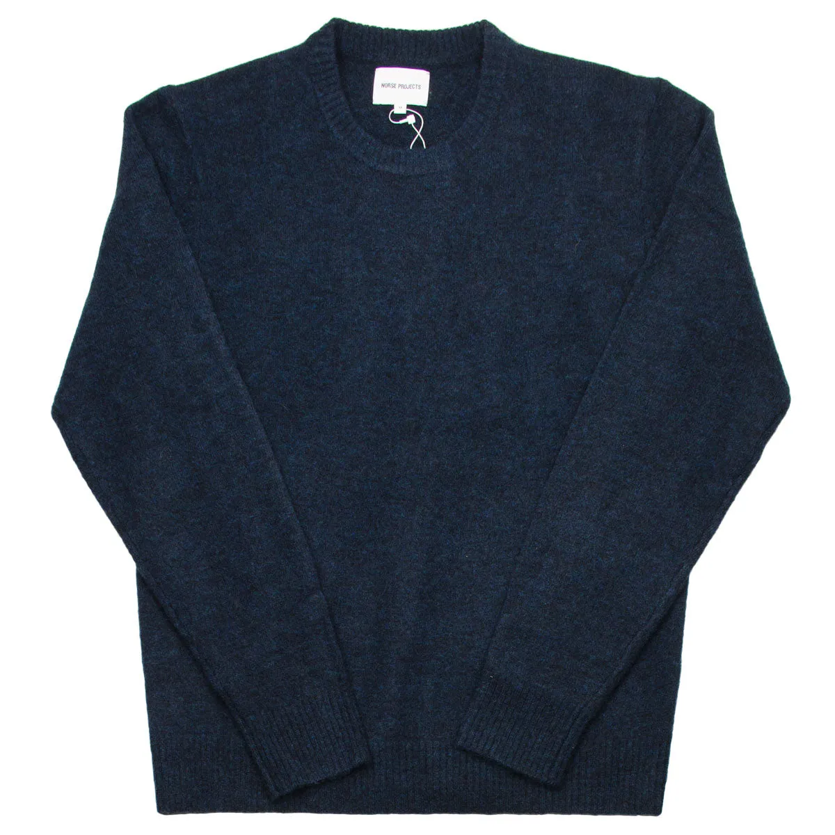 Norse Projects - Sigfred Merino Alpaca Sweater - Dark Navy