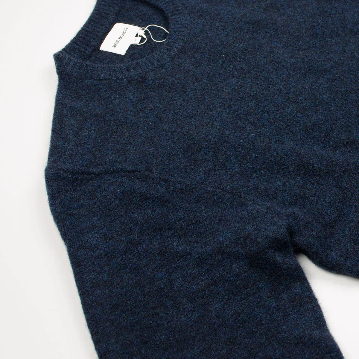 Norse Projects - Sigfred Merino Alpaca Sweater - Dark Navy