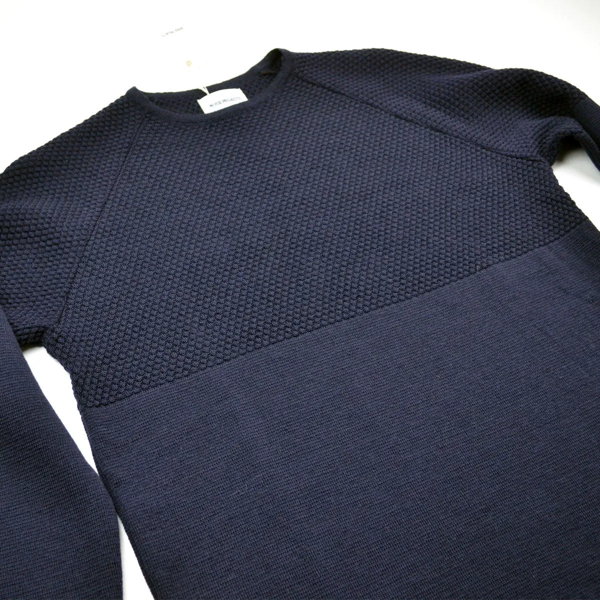 Norse Projects - Ville Summer Bubble Sweater - Dark Navy