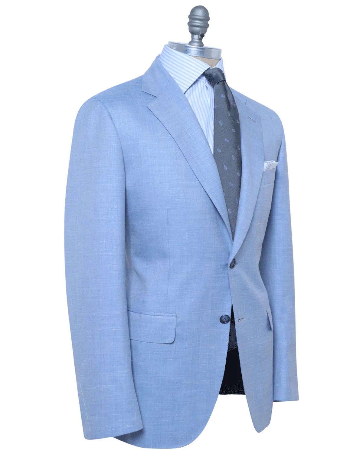 Periwinkle Herringbone Sportcoat