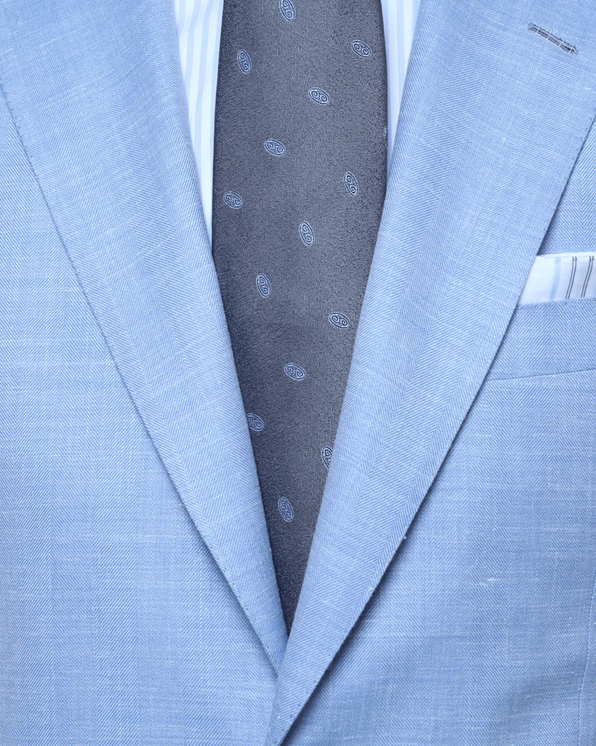 Periwinkle Herringbone Sportcoat