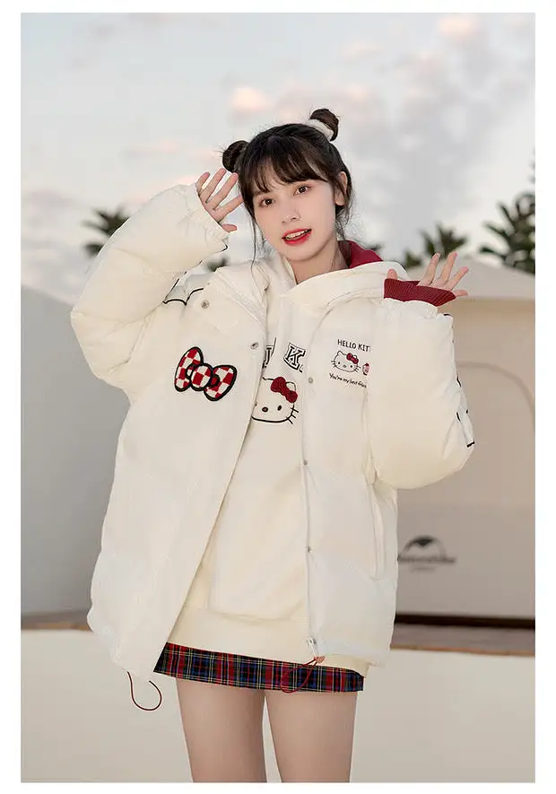 Pre-order Sanrio collaboration puff jacket limited edition