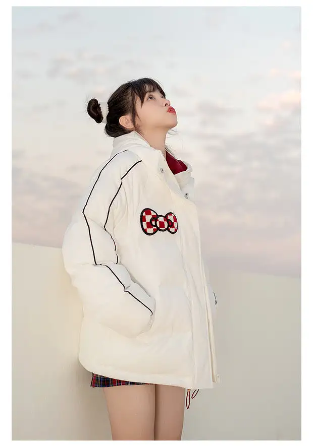 Pre-order Sanrio collaboration puff jacket limited edition