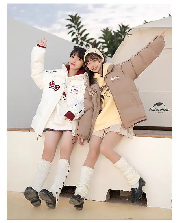 Pre-order Sanrio collaboration puff jacket limited edition