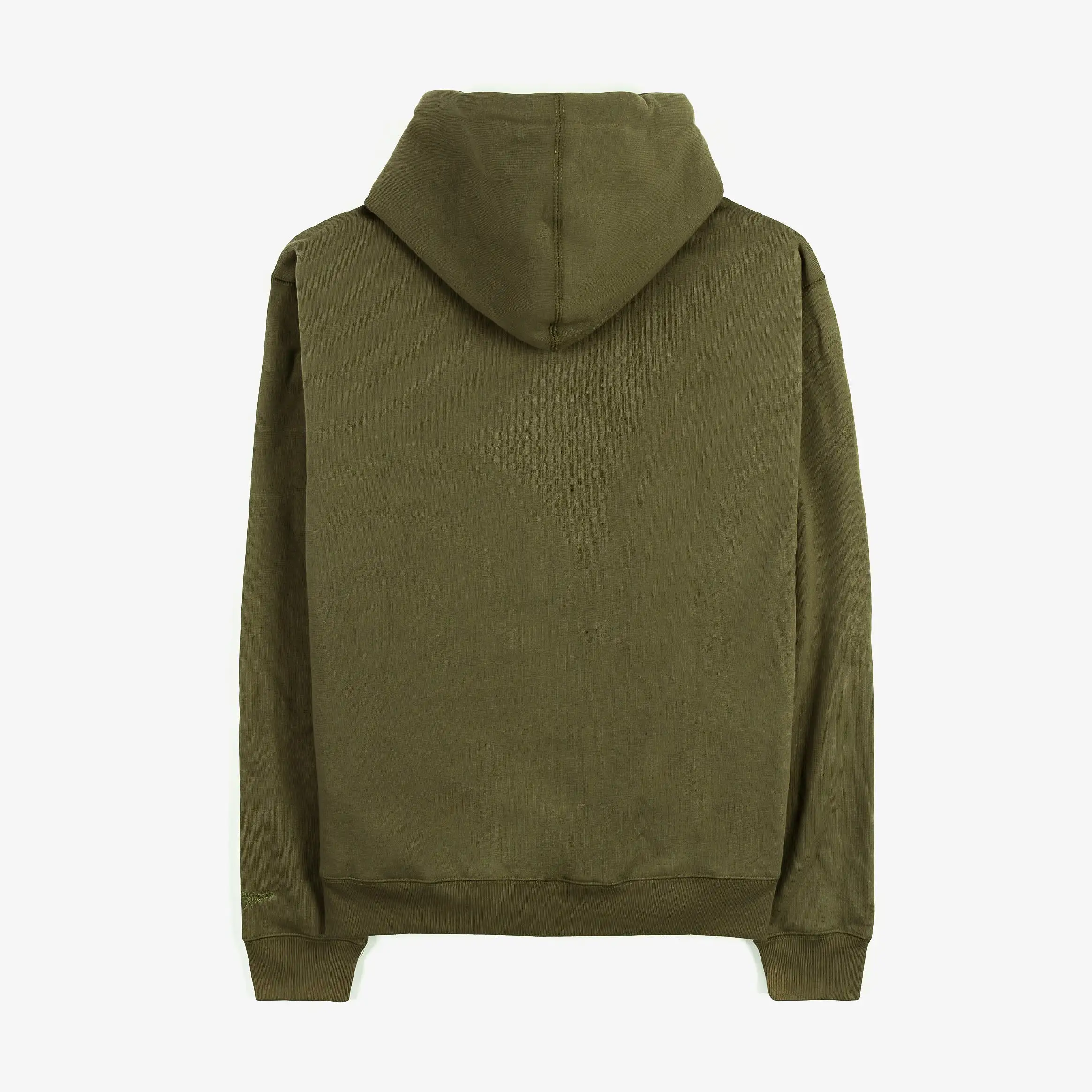 Premium Fleece Mens Hoodie (Olive)