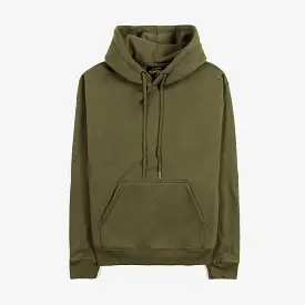 Premium Fleece Mens Hoodie (Olive)