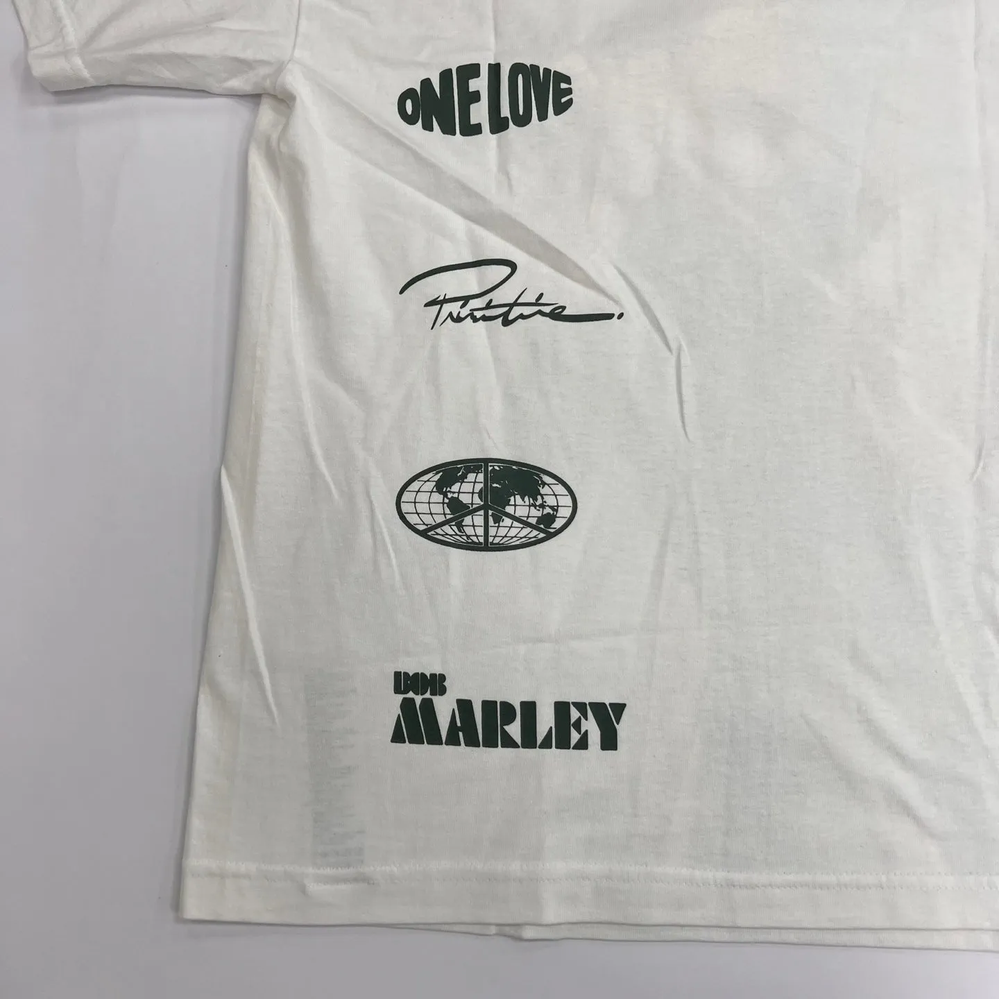 Primitive x Bob Marley Wild One White Shirt