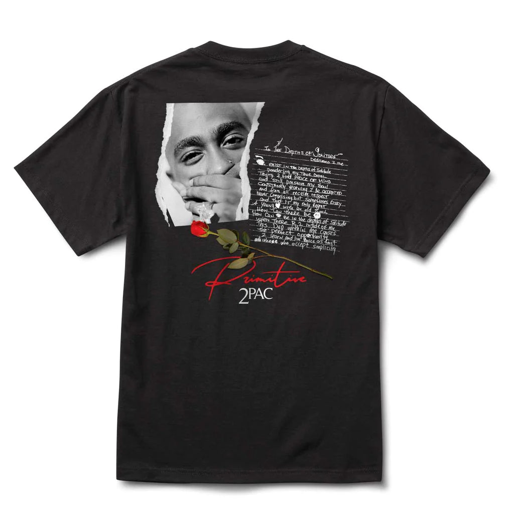 PRIMITIVE x TUPAC Lyrics II Graphic Tee