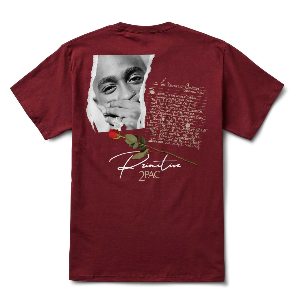 PRIMITIVE x TUPAC Lyrics II Graphic Tee