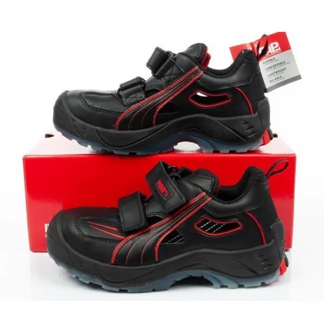 Puma Rebound 3.0 Aviat Low S1P W 64.089.0 safety shoes black red