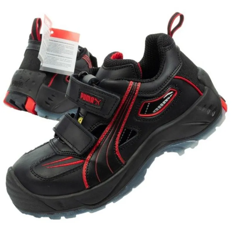 Puma Rebound 3.0 Aviat Low S1P W 64.089.0 safety shoes black red