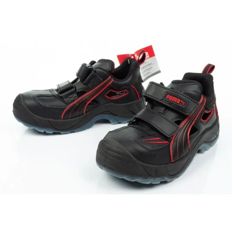 Puma Rebound 3.0 Aviat Low S1P W 64.089.0 safety shoes black red