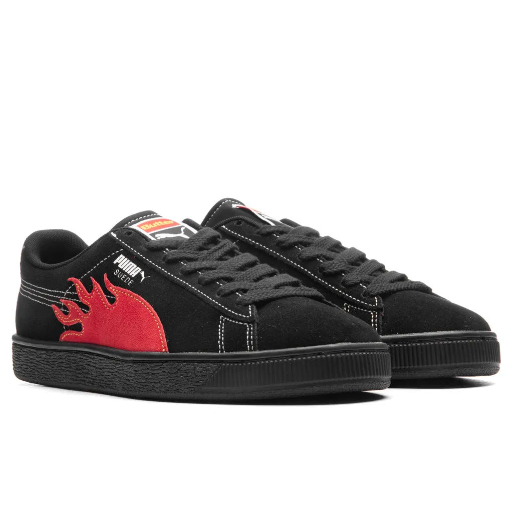 Puma x Butter Goods Suede Classic - Black/Red