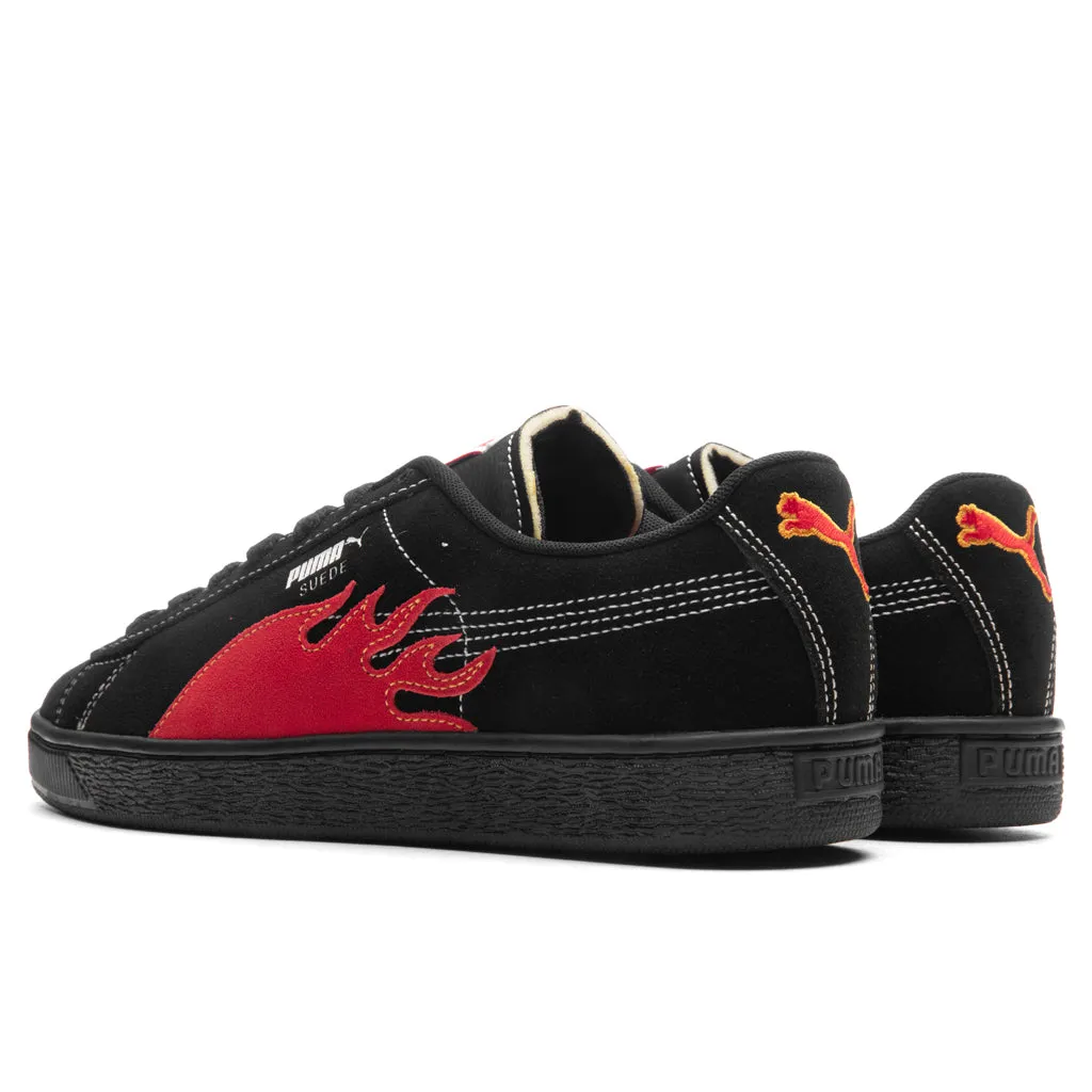 Puma x Butter Goods Suede Classic - Black/Red