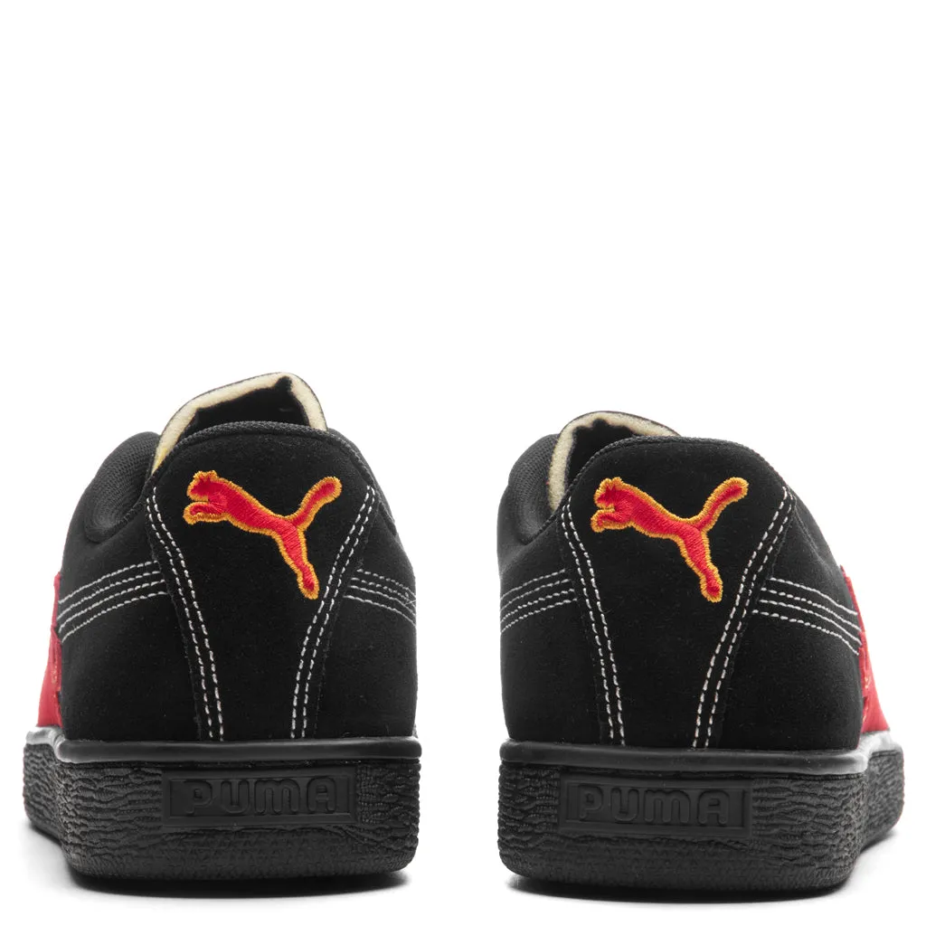 Puma x Butter Goods Suede Classic - Black/Red